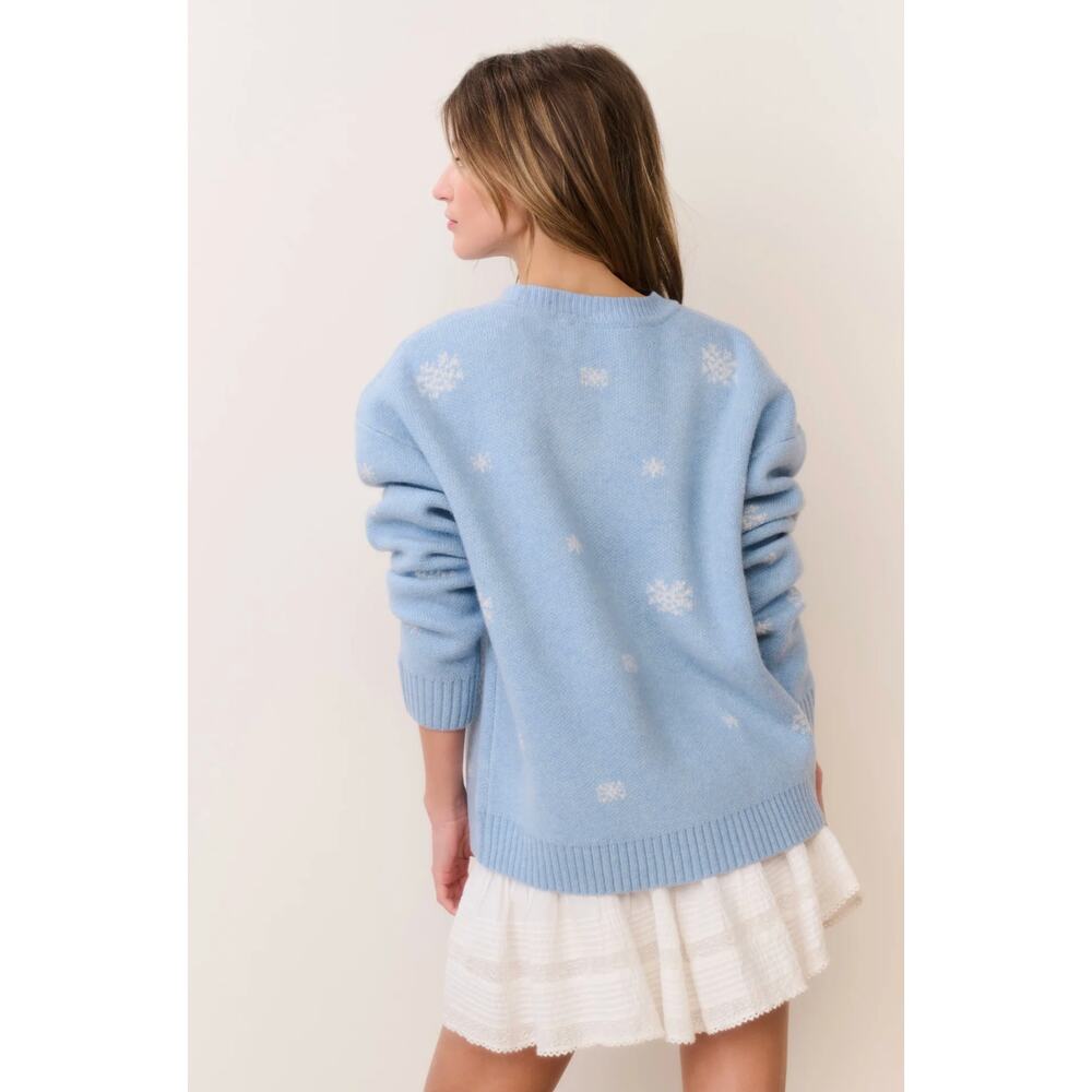 LoveShackFancy Francie Wool Jacquard Pullover - Picture 5 of 10